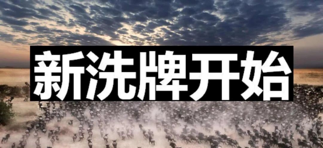 重新洗牌 重新洗牌